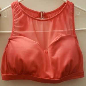 High neck bikini top